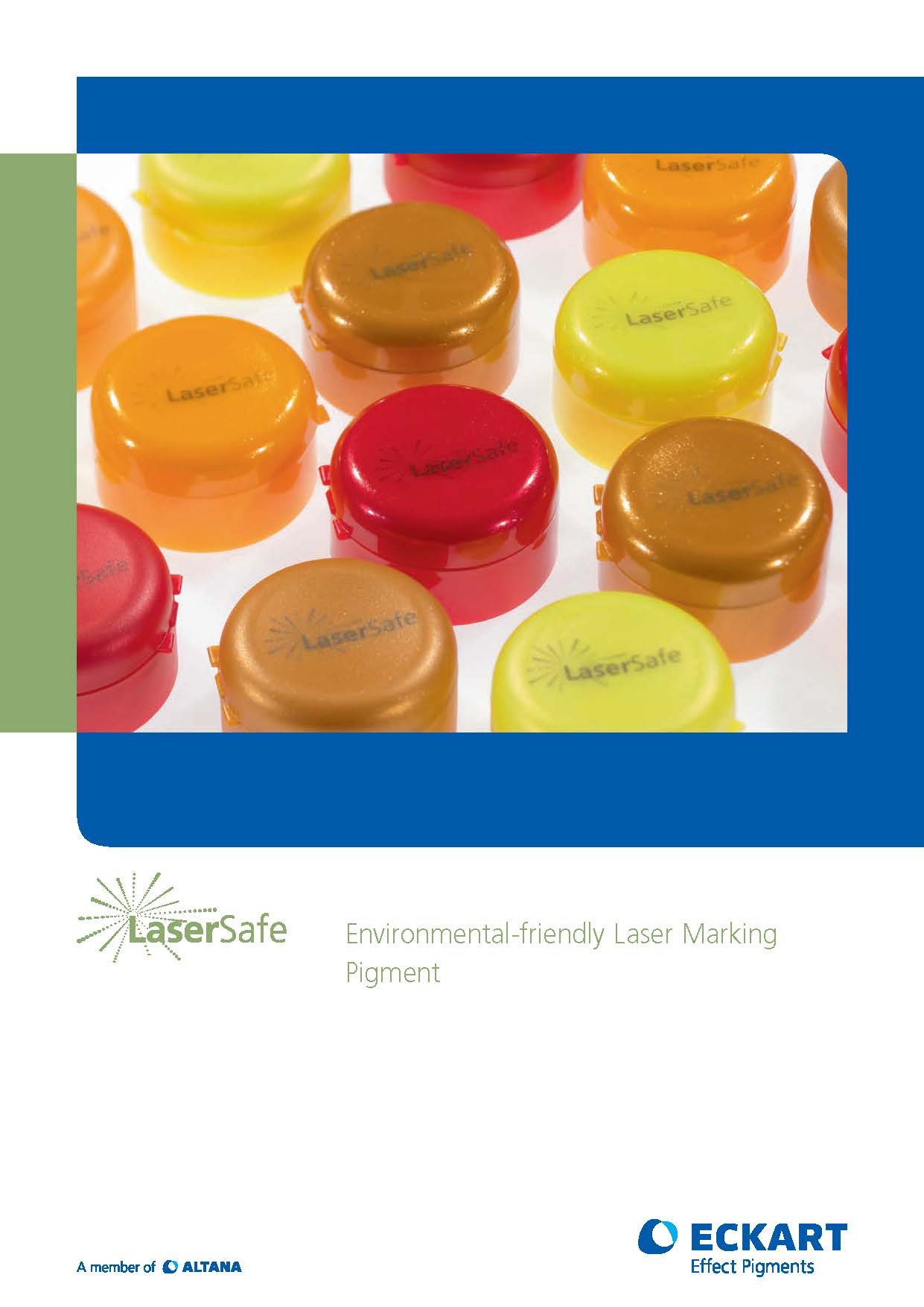 Lasersafe: A Laser Marking Pigment Brochure Image